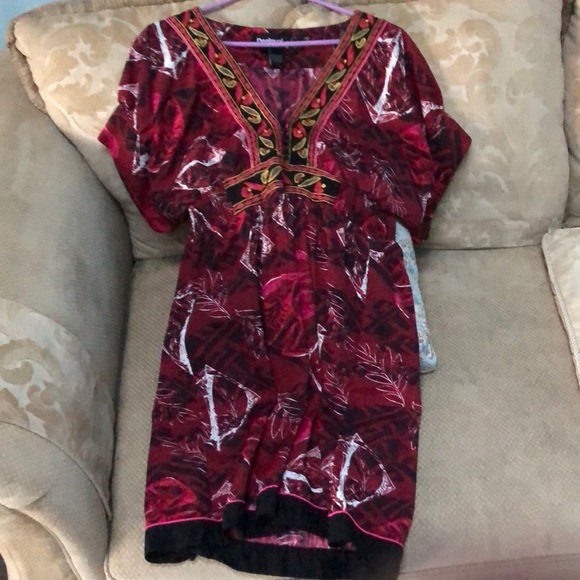 Desigual beachy red dress. - Picture 1 of 10